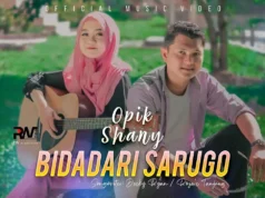 Lirik Lagu Bidadari Sarugo - Shanty Feat Opik