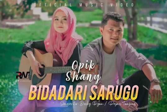 Lirik Lagu Bidadari Sarugo - Shanty Feat Opik