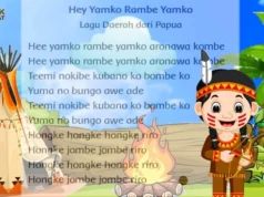 Lirik Lagu Yamko Rambe Yamko