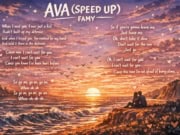 Lirik Lagu AVA - Famy (Terjemahan)