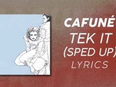 Lirik Lagu Tek It - Cafuné (Terjemahan)